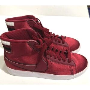 Nike Women Blazer Mid Premium Shoes Red Crush/White AV9375-605 Sz 6.5 NEW